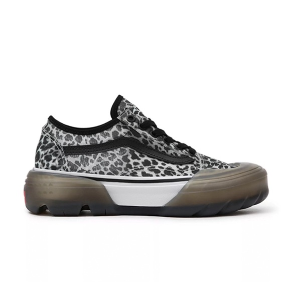 Vans Old Skool Tapered Mesh DX Modular Dots leopard-print sneakers - Picture 1 of 11